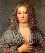 Girolamo Forabosco Portrait of a Courtesan oil painting